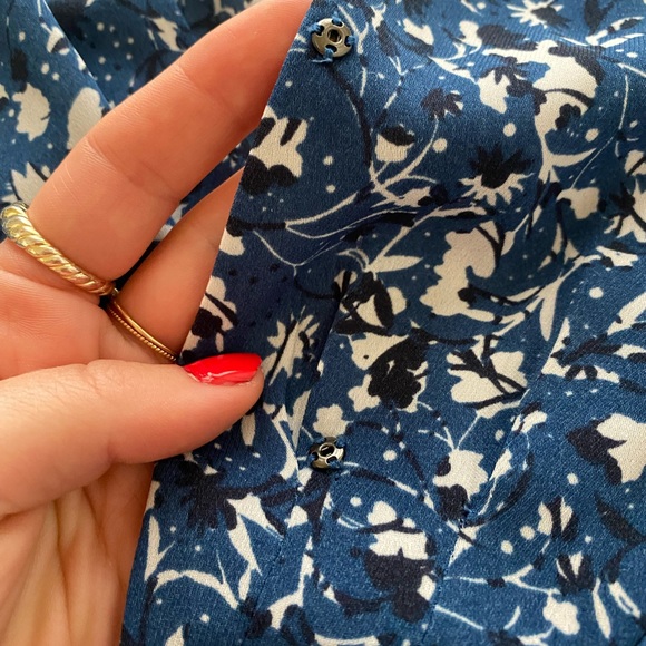 Floral tie top - Picture 4 of 4